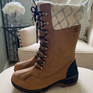 NWT Sorel Whistler Tall Waterproof Boots 8